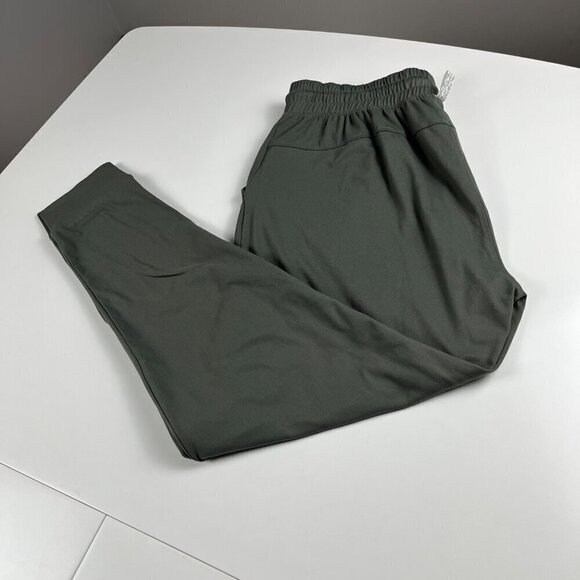 Free FWD women joggers tapered leg drawstring gray size large - Picture 3 of 10